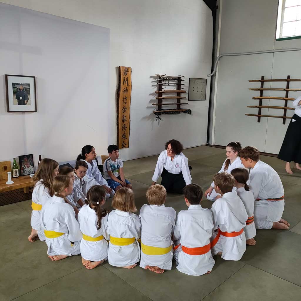 Teenager Training im Aikido